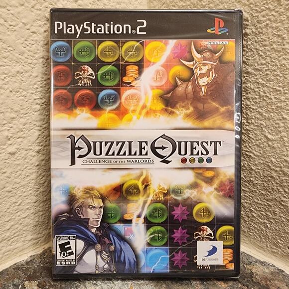 Game - Puzzle Quest: Challenge of the Warlords (NEW) - PS2 - Picture 1 of 4